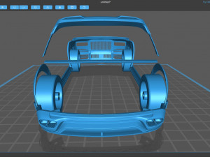 Cullinan Mansory Kit 3D-Druckmodell