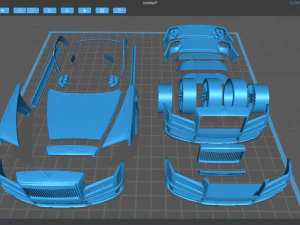 Cullinan Mansory Kit 3D Print Model