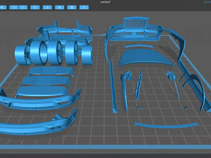 Cullinan Mansory Kit 3D Print Model