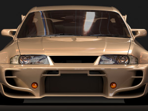 Veilside GT-R 33 Combat Evolution Body Kit Modello di stampa 3D