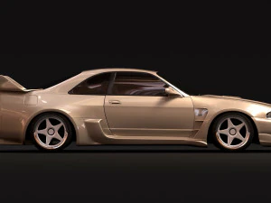 Veilside GT-R 33 Combat Evolution Body Kit 3D Print Model