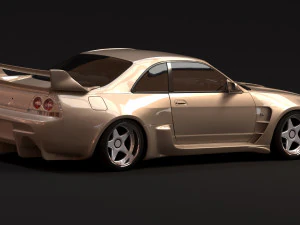 Veilside GT-R 33 Combat Evolution Body Kit 3D Print Model