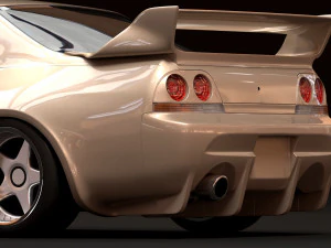 Veilside GT-R 33 Combat Evolution Body Kit 3D Print Model