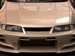 Veilside GT-R 33 Combat Evolution Body Kit Modello di stampa 3D