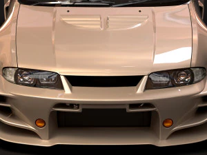 Veilside GT-R 33 Combat Evolution Body Kit 3D Print Model