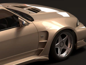 Veilside GT-R 33 Combat Evolution Body Kit 3D Print Model