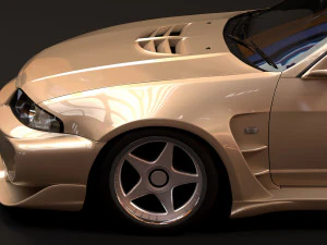 Veilside GT-R 33 Combat Evolution Body Kit 3D Print Model