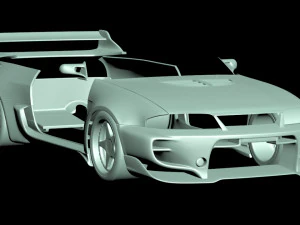 Veilside GT-R 33 Combat Evolution Body Kit 3D Print Model