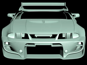 Veilside GT-R 33 Combat Evolution Body Kit 3D Print Model