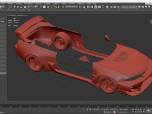 Veilside GT-R 33 Combat Evolution Body Kit Modello di stampa 3D