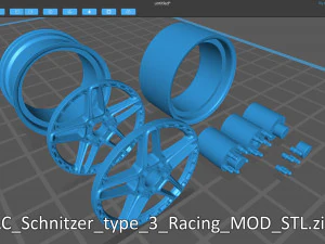AC Schnitzer Type 3 Racing 3D Print Model