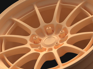 Enkei NT03M rim 3Dプリントモデル