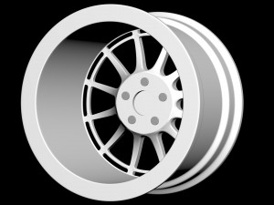Enkei NT03M rim 3Dプリントモデル