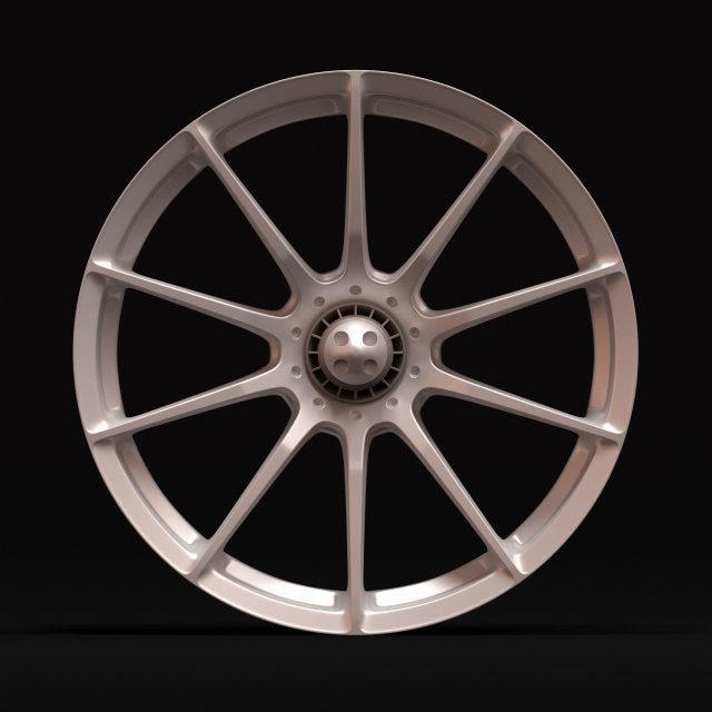 FXXK Rims Modello di stampa 3D .c4d .max .obj .3ds .fbx .stl .blend 