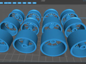 FXXK Rims 3D Print Model