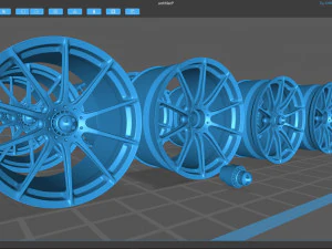 FXXK Rims 3D Print Model