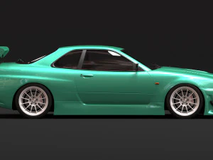 Kit Nissan R34 N1 Super Taikyu Modello di stampa 3D