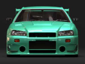 Nissan R34 N1 Super Taikyu Kit Model Cetak 3D