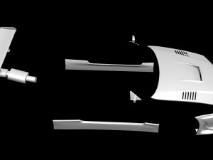 Nissan R34 N1 Super Taikyu Kit Model Cetak 3D
