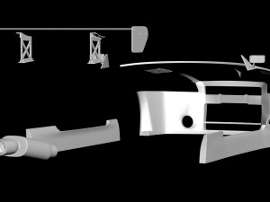 Nissan R34 N1 Super Taikyu Kit Model Cetak 3D