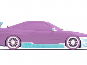 Nissan R34 N1 Super Taikyu Kit Model Cetak 3D