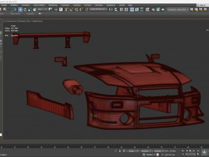 Nissan R34 N1 Super Taikyu Kit Model Cetak 3D