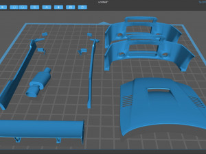 Nissan R34 N1 Super Taikyu Kit Model Cetak 3D