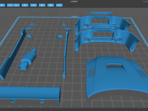 Kit Nissan R34 N1 Super Taikyu Modello di stampa 3D