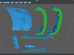Kit Nissan R34 N1 Super Taikyu Modello di stampa 3D