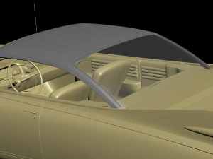 Cadillac Eldorado 1959 Hard Top 3D Print Model