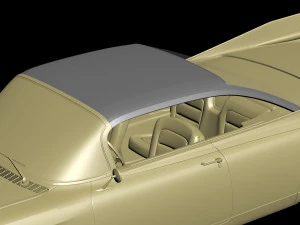 Cadillac Eldorado 1959 Hard Top 3D Print Model