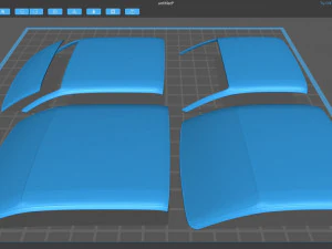Cadillac Eldorado 1959 Hard Top 3D Print Model