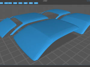 Cadillac Eldorado 1959 Hard Top 3D Print Model