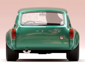 MGB Sebring Wing and Balance Kit 3D Print Model