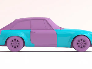 MGB Sebring Wing and Balance Kit 3D Print Model