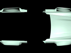 MGB Sebring Wing and Balance Kit 3D Print Model