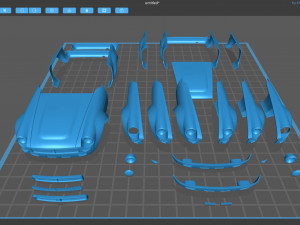 MGB Sebring Wing and Balance Kit Modelo de impresión 3D