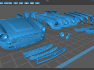 MGB Sebring Wing and Balance Kit Modelo de impresión 3D