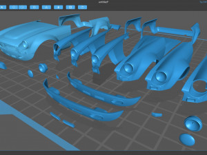 MGB Sebring Wing and Balance Kit Modelo de impresión 3D