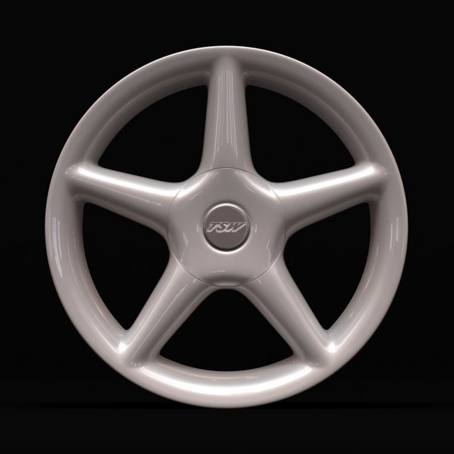 TSW Stealth Rims Printable Modello di stampa 3D .c4d .max .obj .3ds .fbx .stl .blend 