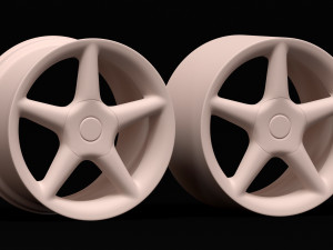 TSW Stealth Rims Printable Modello di stampa 3D