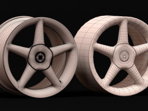 TSW Stealth Rims Printable Modello di stampa 3D