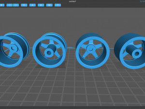 TSW Stealth Rims Printable Modello di stampa 3D