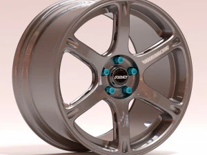 Rays Volk TE037 rim 3D Print Model