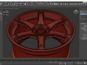 Rays Volk TE037 rim 3D Print Model