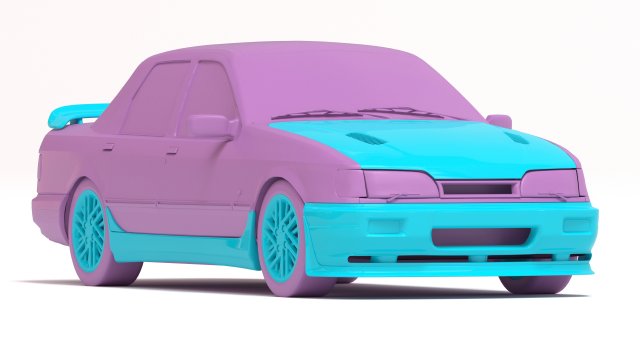 Sierra Sapphire Trans Kit 3D प्रिंट मॉडल .c4d .max .obj .3ds .fbx .stl .blend 