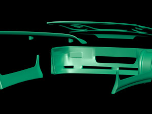 Sierra Sapphire Trans Kit 3D प्रिंट मॉडल