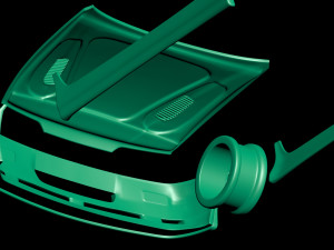 Sierra Sapphire Trans Kit 3D प्रिंट मॉडल