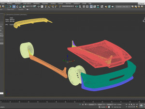 Sierra Sapphire Trans Kit 3D प्रिंट मॉडल