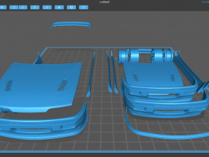 Sierra Sapphire Trans Kit 3D प्रिंट मॉडल